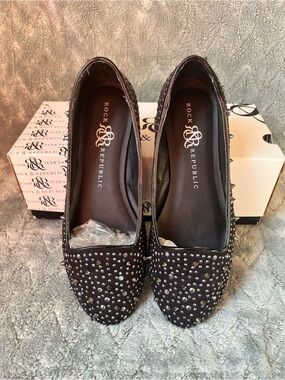 Rock And Republic Studded Flats